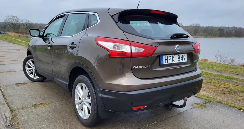 Nissan Qashqai cena 53000 przebieg: 155080, rok produkcji 2015 z Piła małe 781